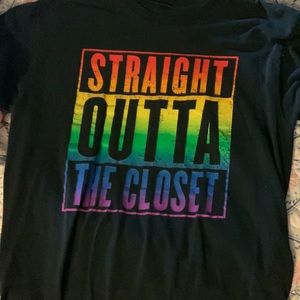 Pride straight out the closet shirt